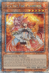 Hiita the Fire Channeler -- DUNE-EN026 -- Quarter Century Secret Rare - 1st Edition